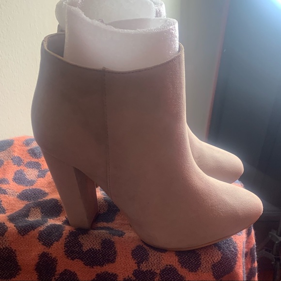 torrid Shoes - Tan Suede Bootie